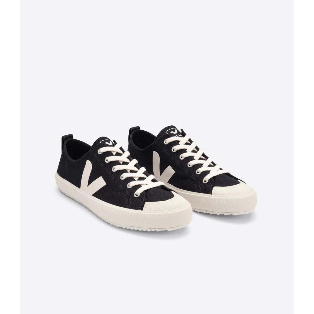 Veja NOVA CANVAS Men's Shoes Black | CA 210AHK